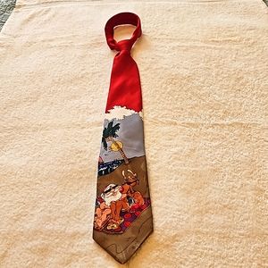 Christmas Men's Santa Jingle Bells Neck Tie